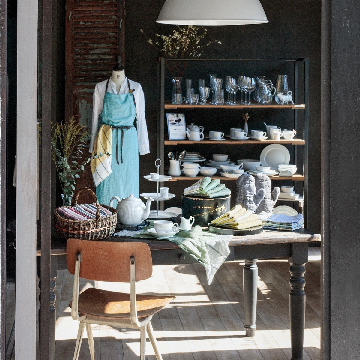 「森のリース」ワークショップ