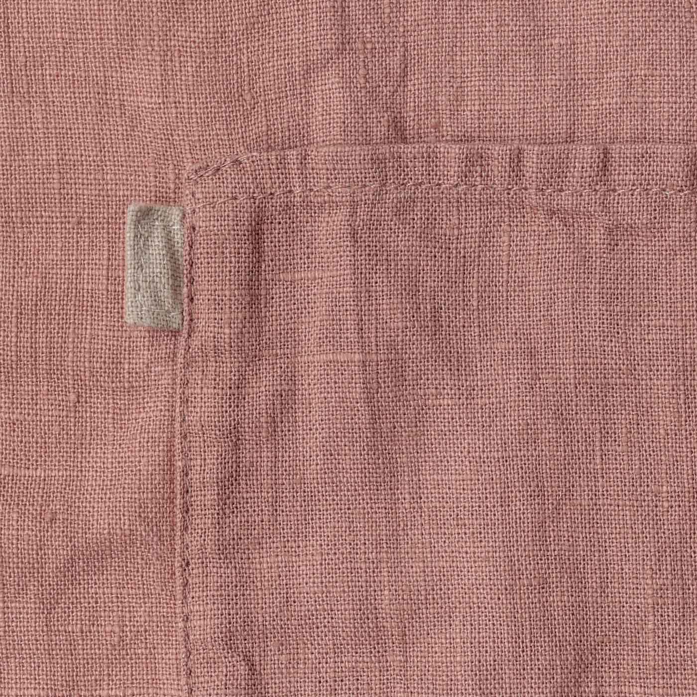 【4/30まで 刺繍無料】 _ フルエプロン マノン _  オールドローズ