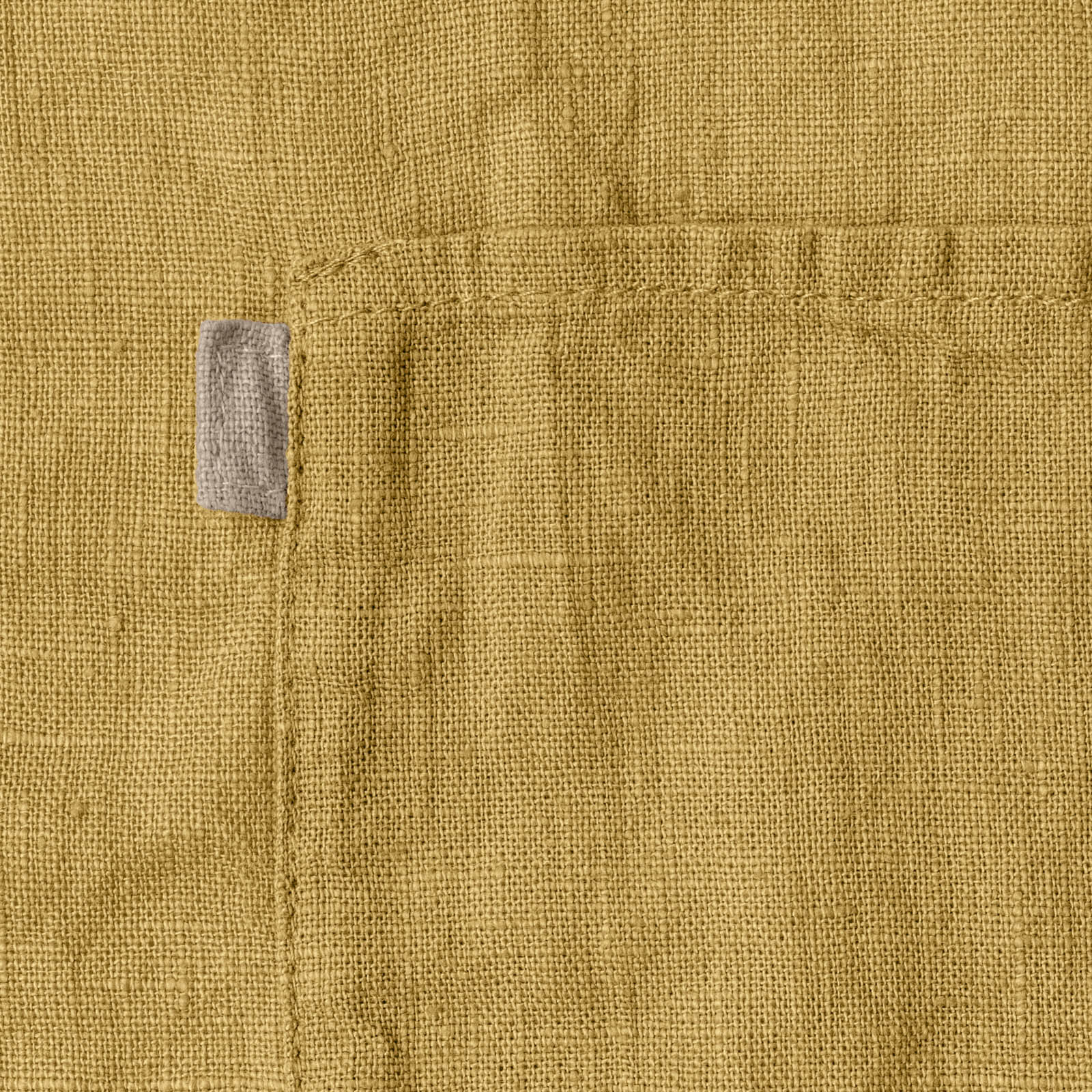【4/30まで 刺繍無料】 _ フルエプロン マノン _ アンティークイエロー