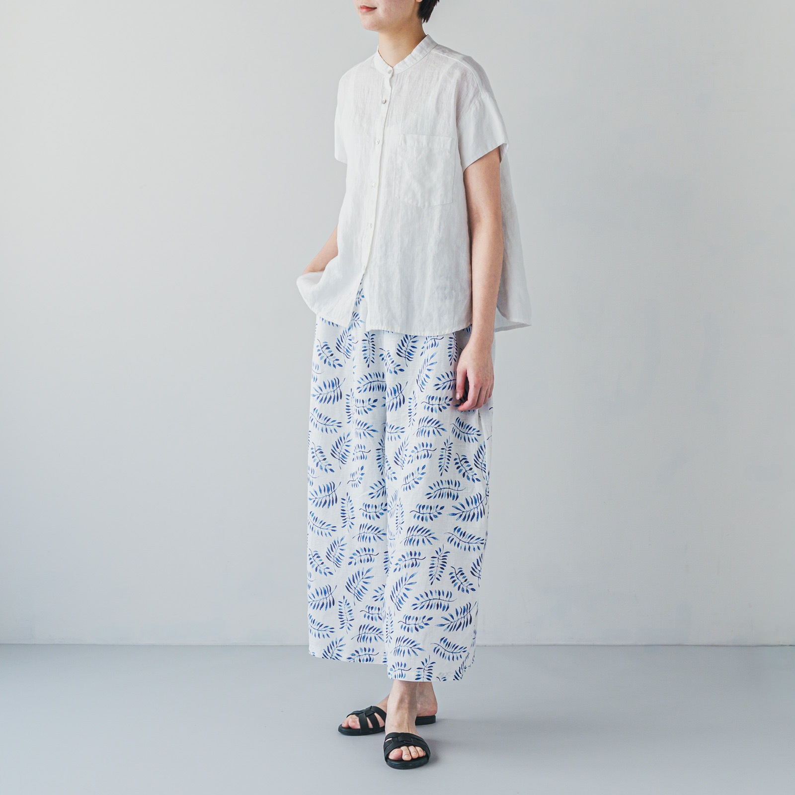 H13　ワイドパンツ _ フロレゾン シュロー