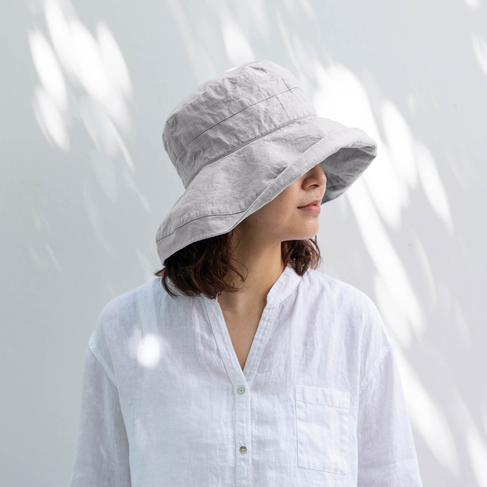 ハット マノン _ ソフトグレイ