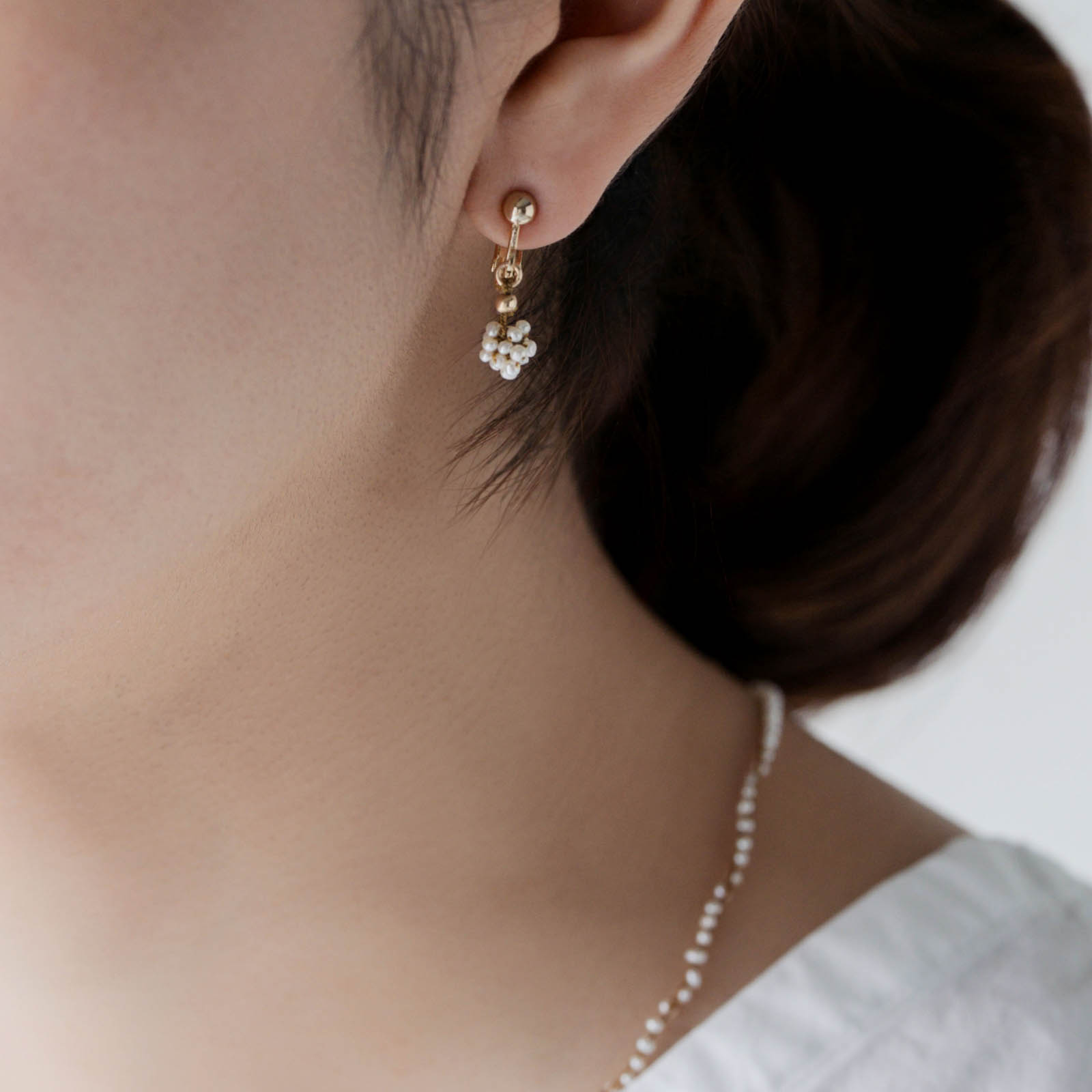 イヤリング 霰（あられ）