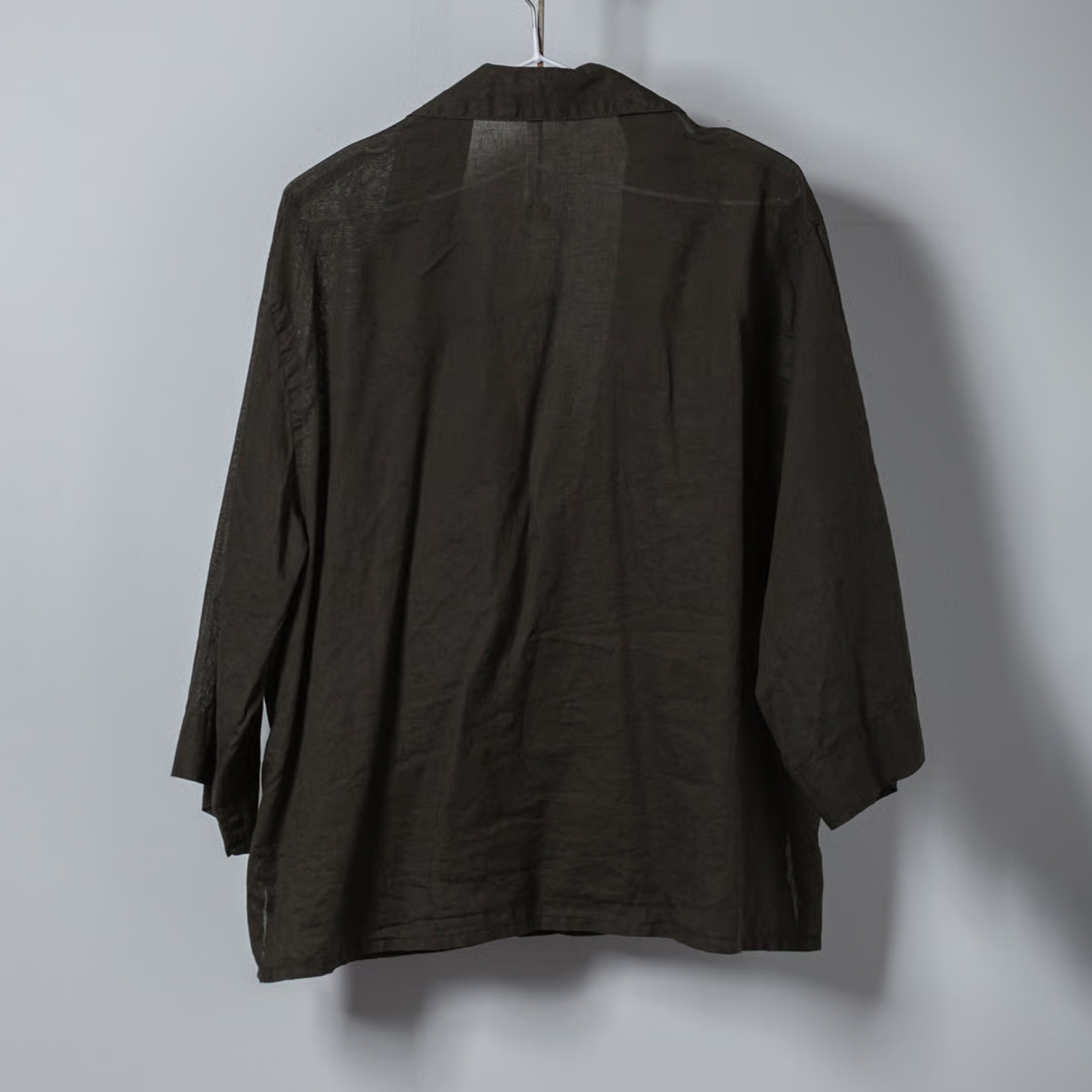 ARTE POVERA _ リネンコットン シャツジャケット _ ターコイズ