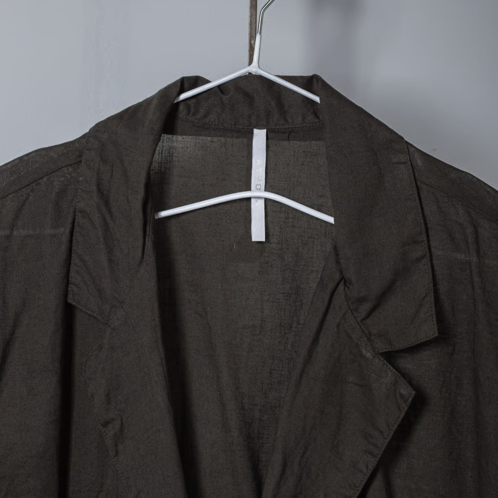 ARTE POVERA _ リネンコットン シャツジャケット _ ターコイズ