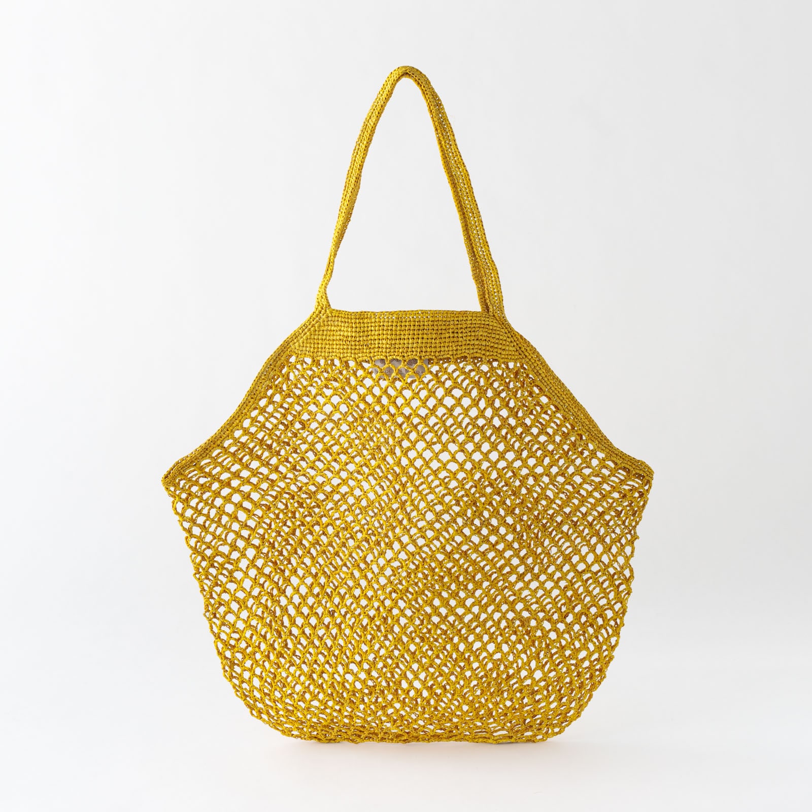 NIRINA ラフィアバッグ Yellow