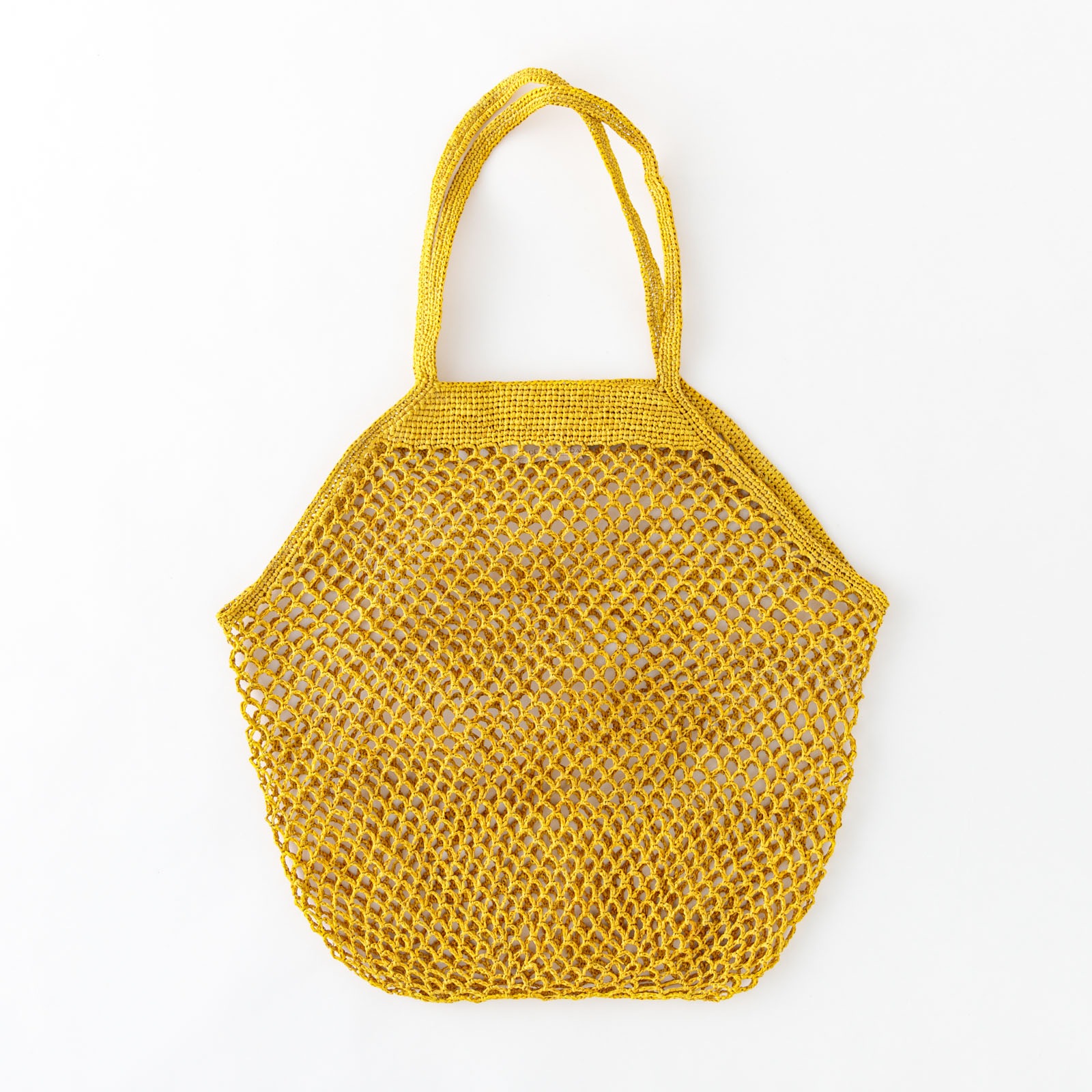 NIRINA ラフィアバッグ Yellow