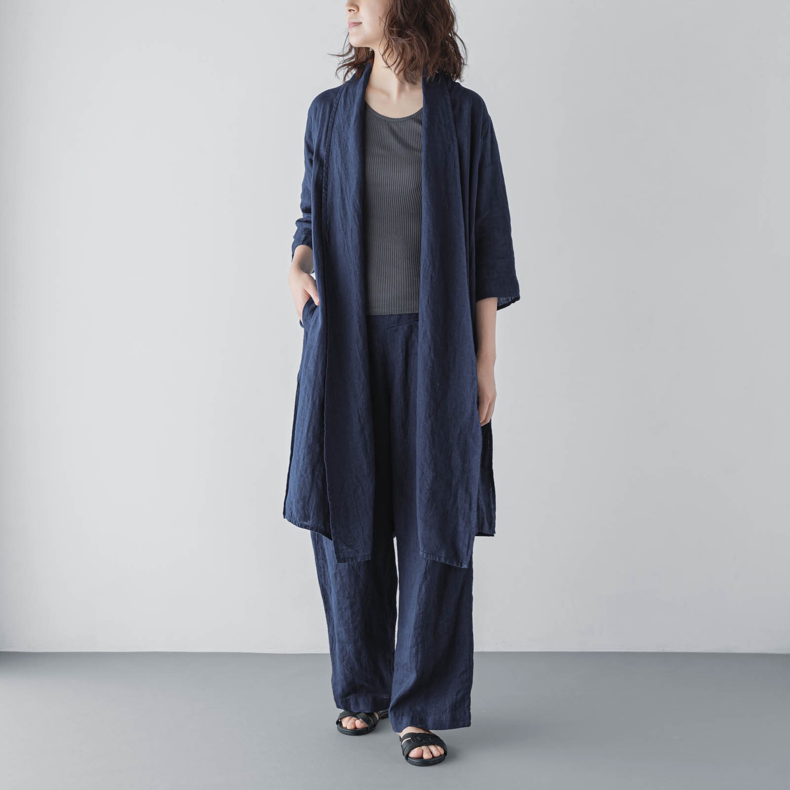 E56-1 ローブカーディガン _ ノクターン