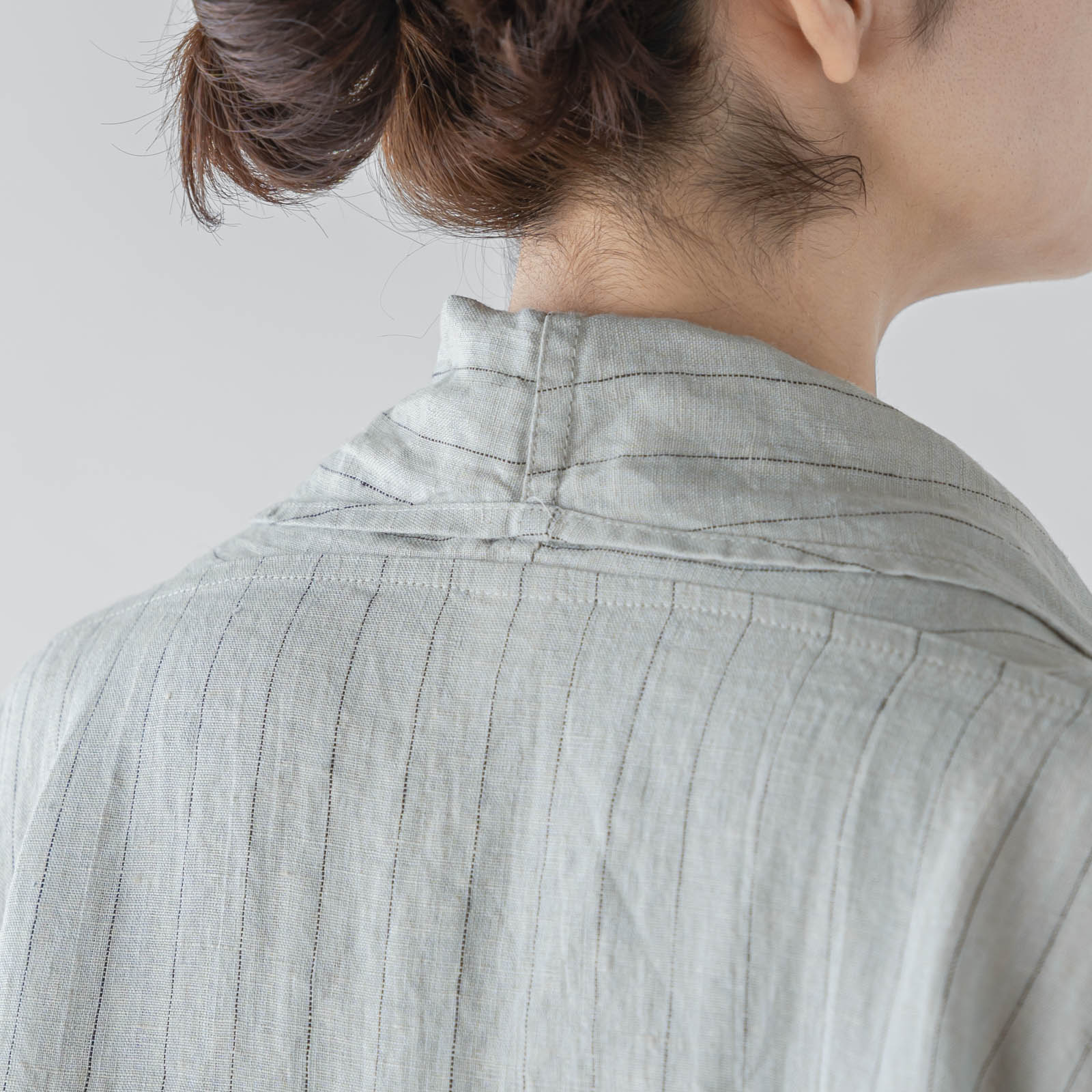 E56-1 ローブカーディガン _ ジェイドグリーン