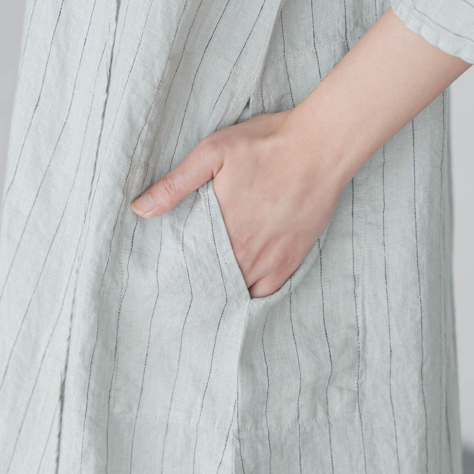 E56-1 ローブカーディガン _ ジェイドグリーン