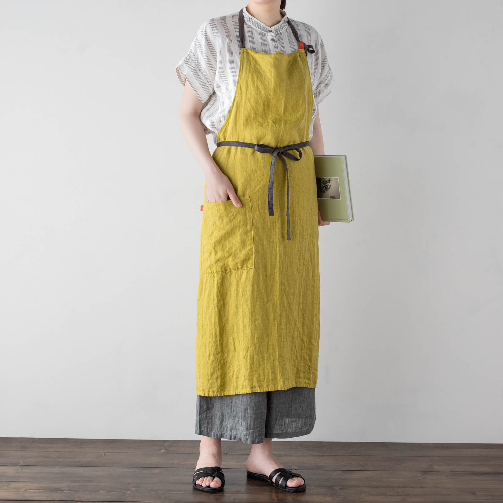 フルエプロン マノン _ ミモザ