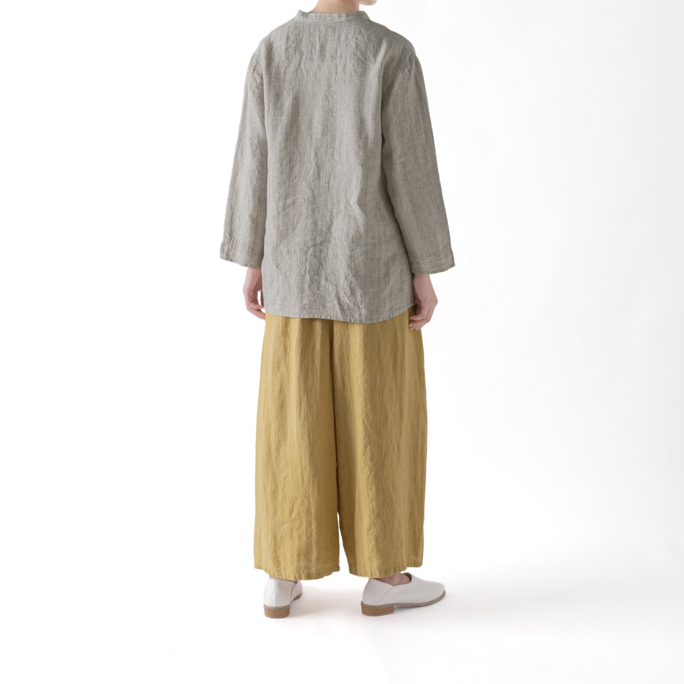 H13 ワイドパンツ _ オールドローズ