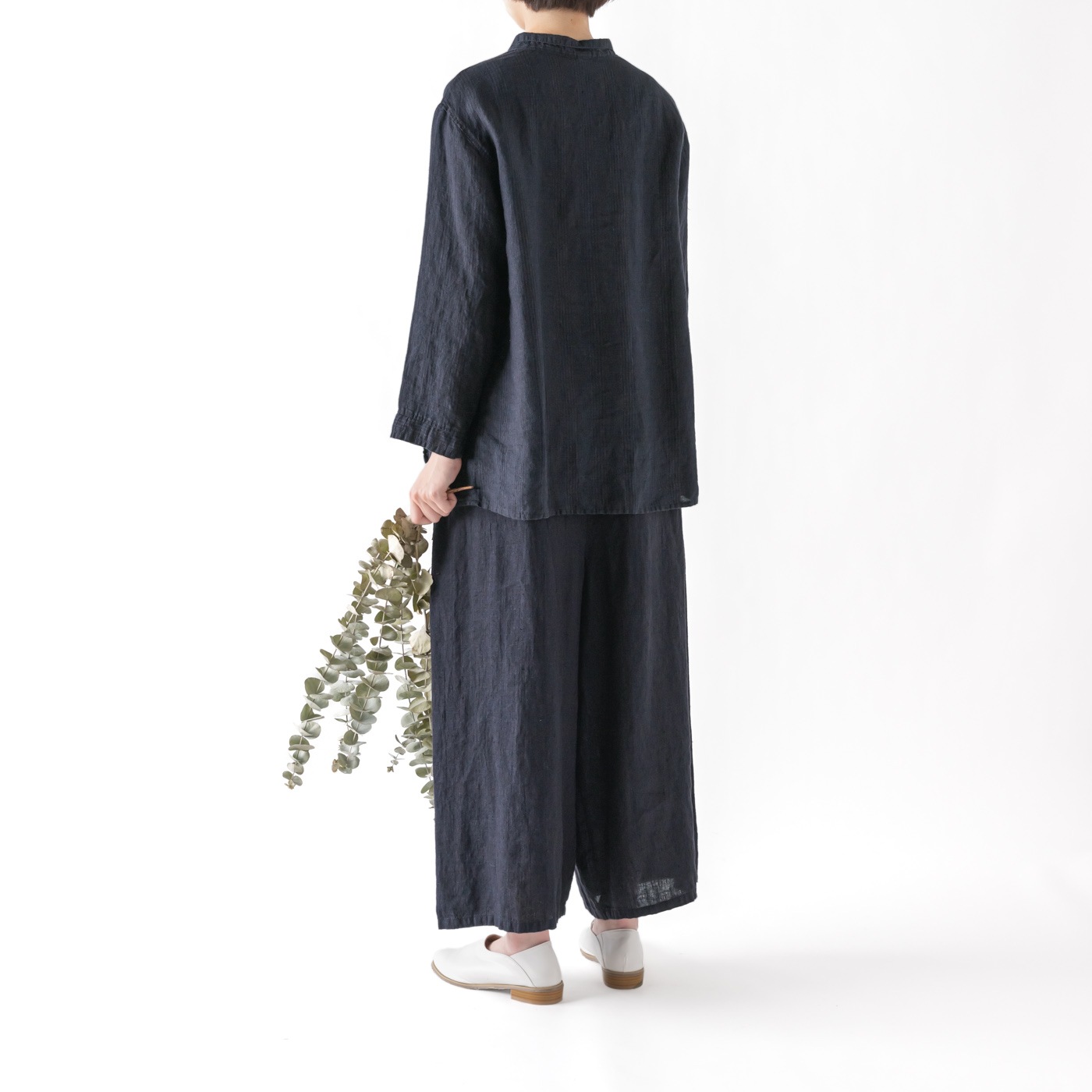 H13 ワイドパンツ _ オールドローズ