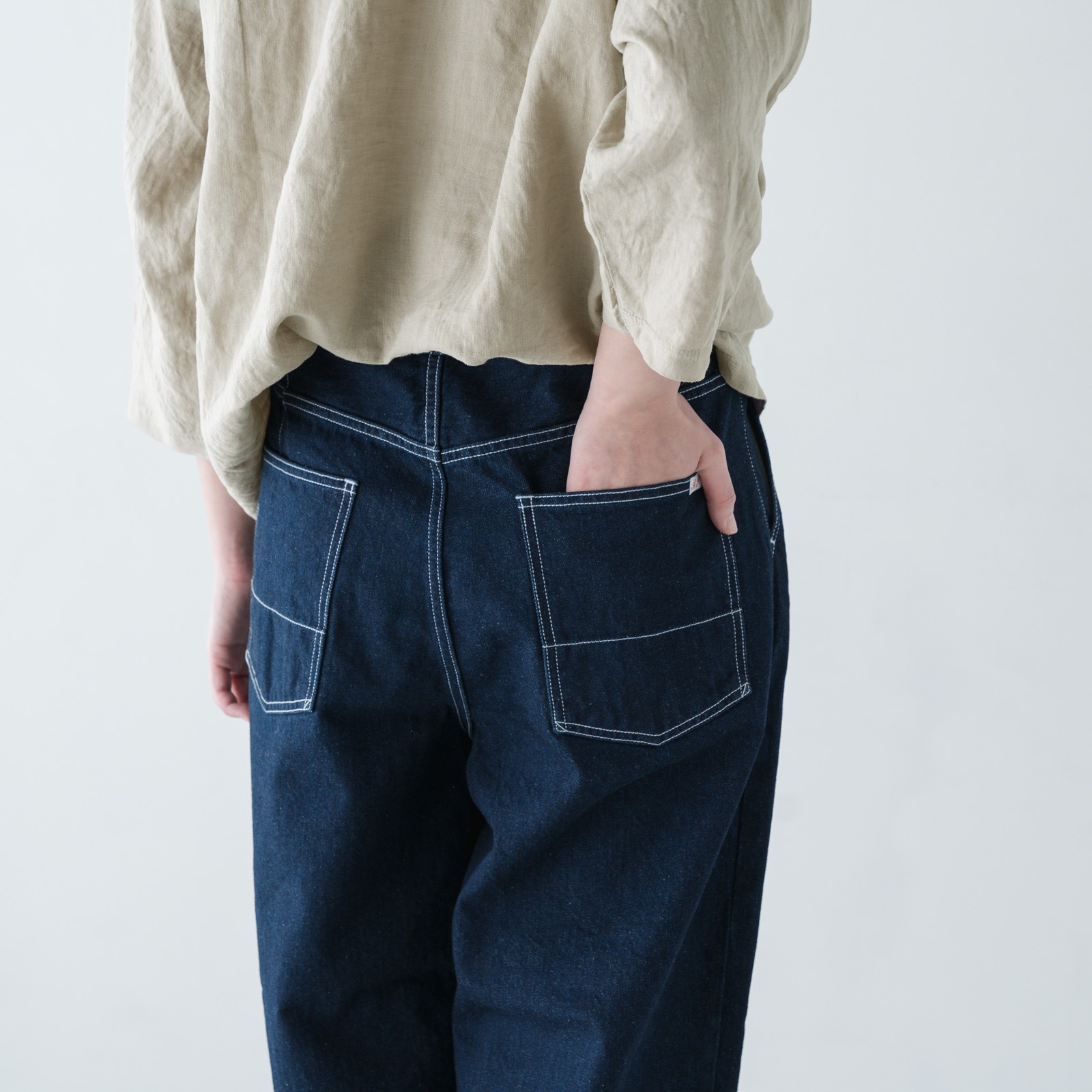 ARTE POVERA _ デニム 2タックパンツ _ ライト