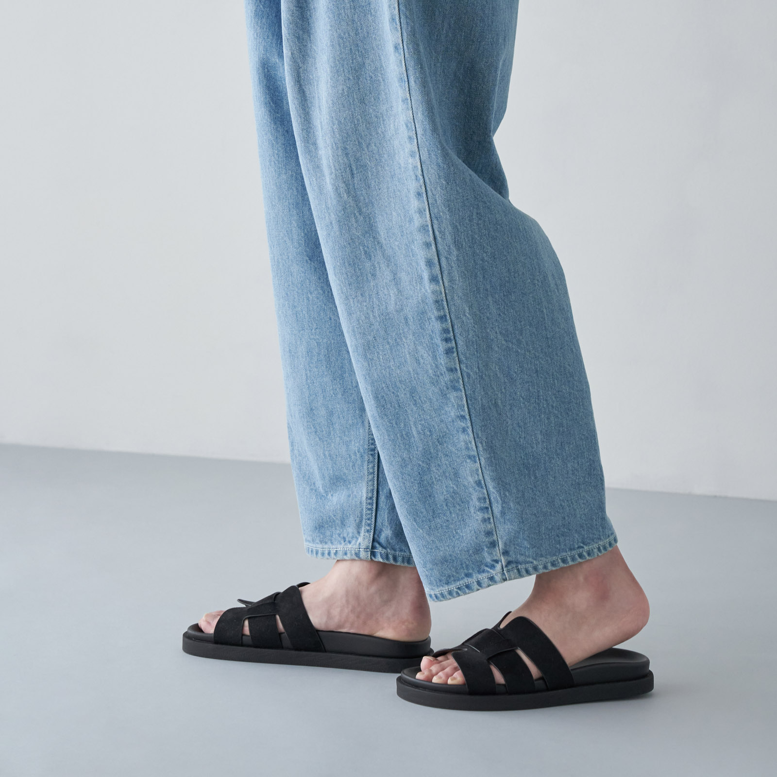 ARTE POVERA _ デニム 2タックパンツ _ ライト