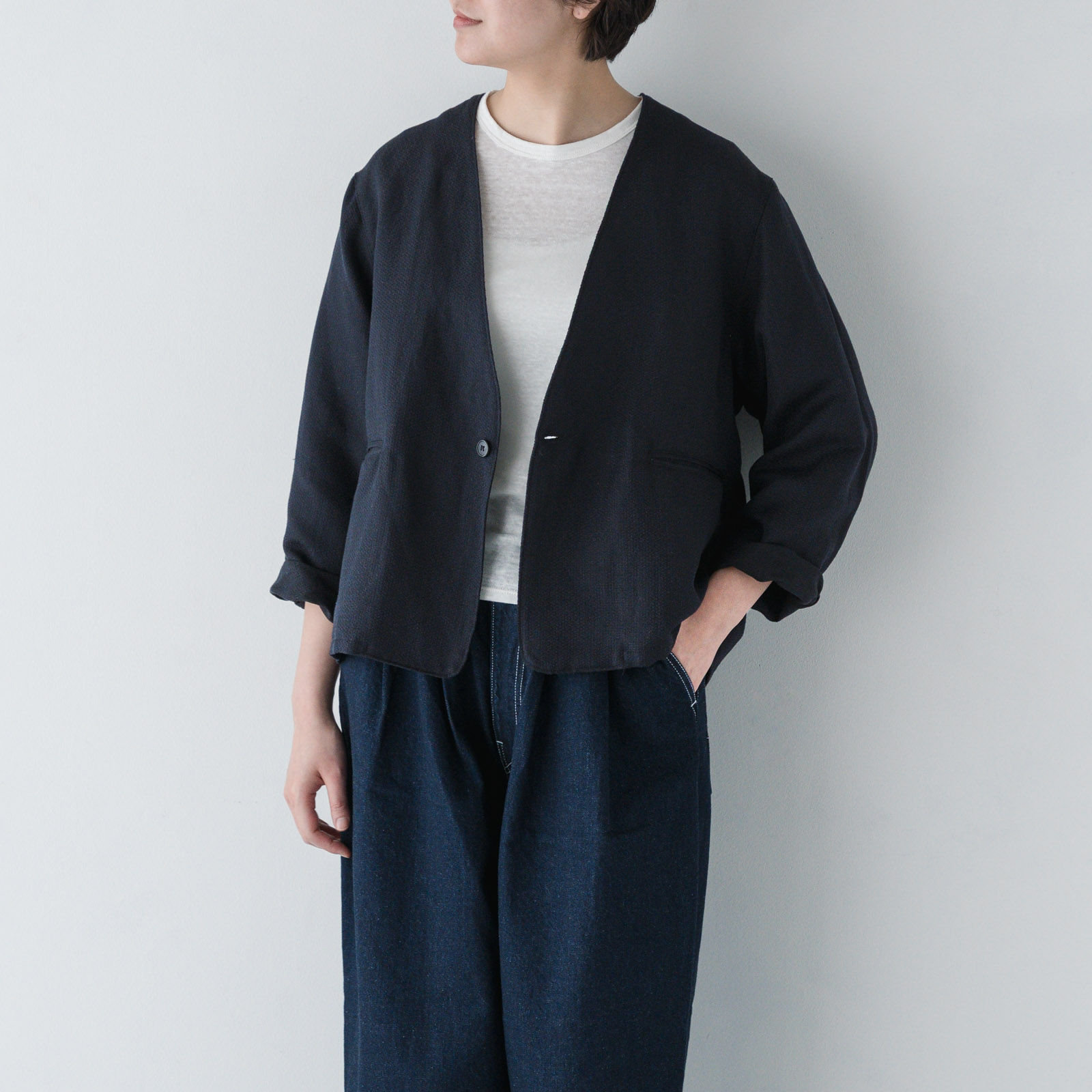 ARTE POVERA _ デニム 2タックパンツ _ ライト