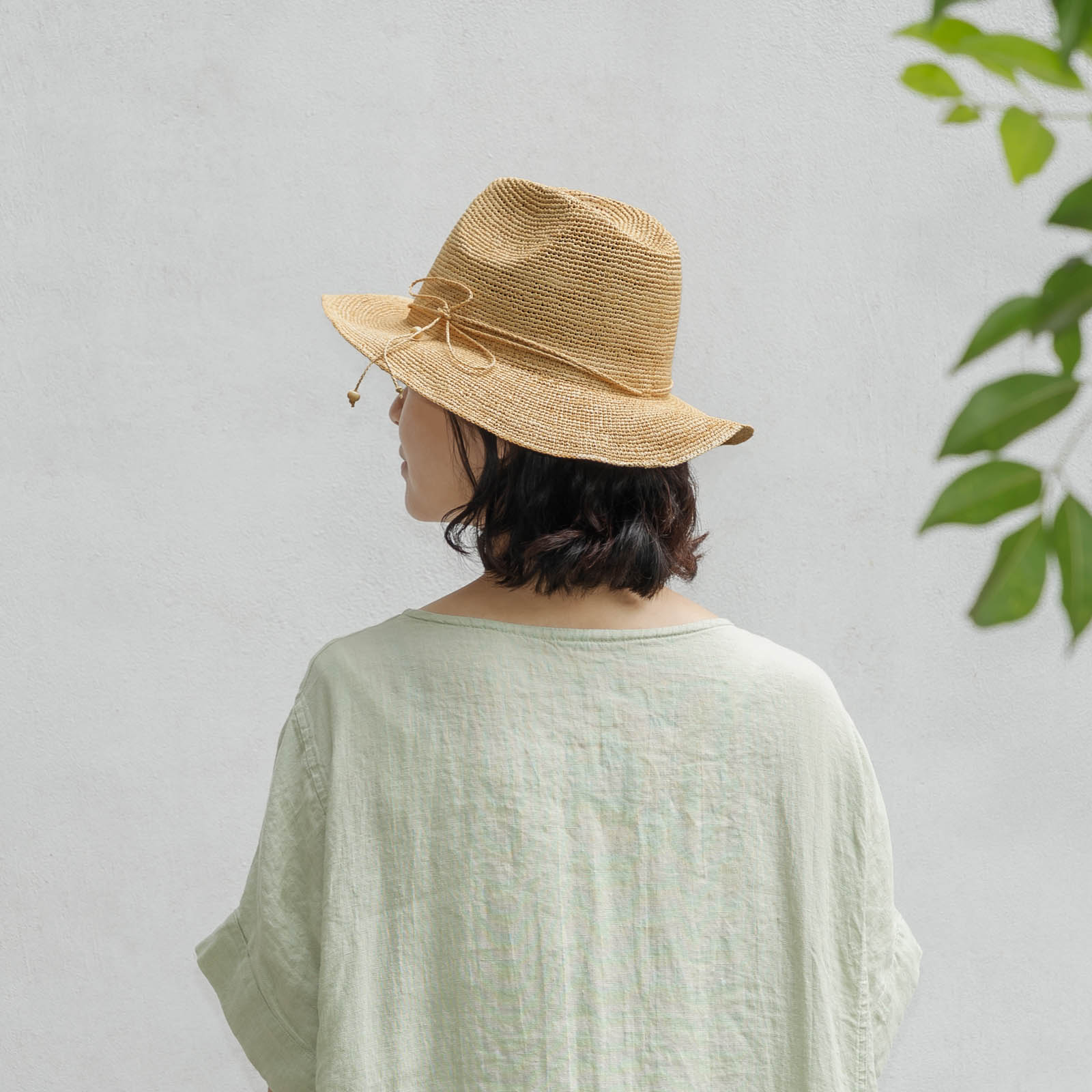 MADE IN MADA  ラフィアから作られたクローシュハット　FREE Made in Mada｜ラフィアハット・帽子 ELYA - Lino e Lina(リーノ
