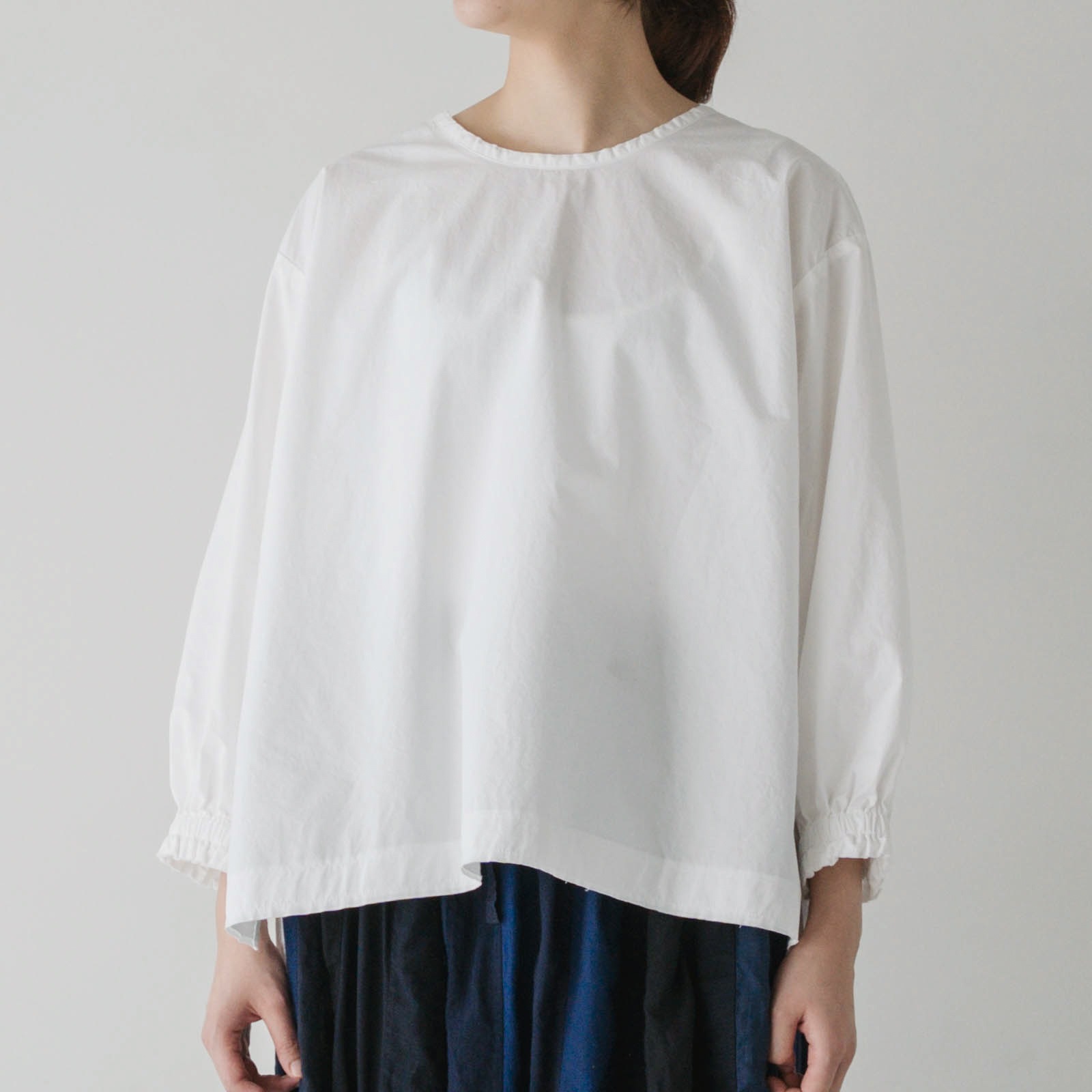 ARTE POVERA _ タイプライター _ クルーワイドシャツ _ テラコッタベージュ