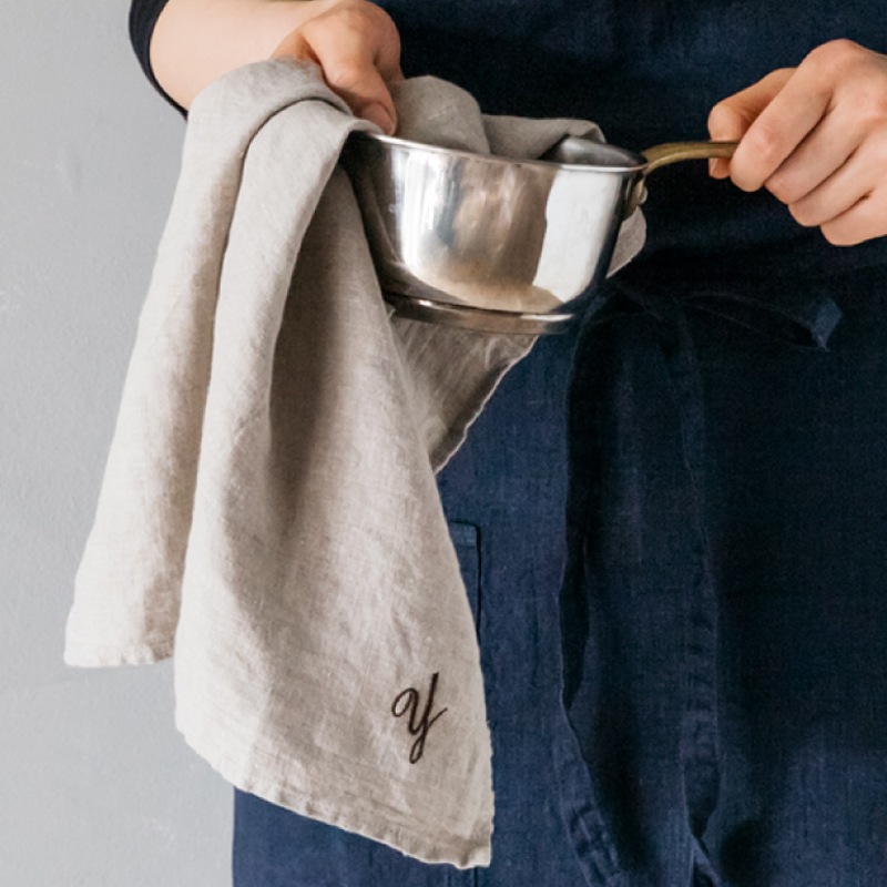 キッチンクロス 刺繍