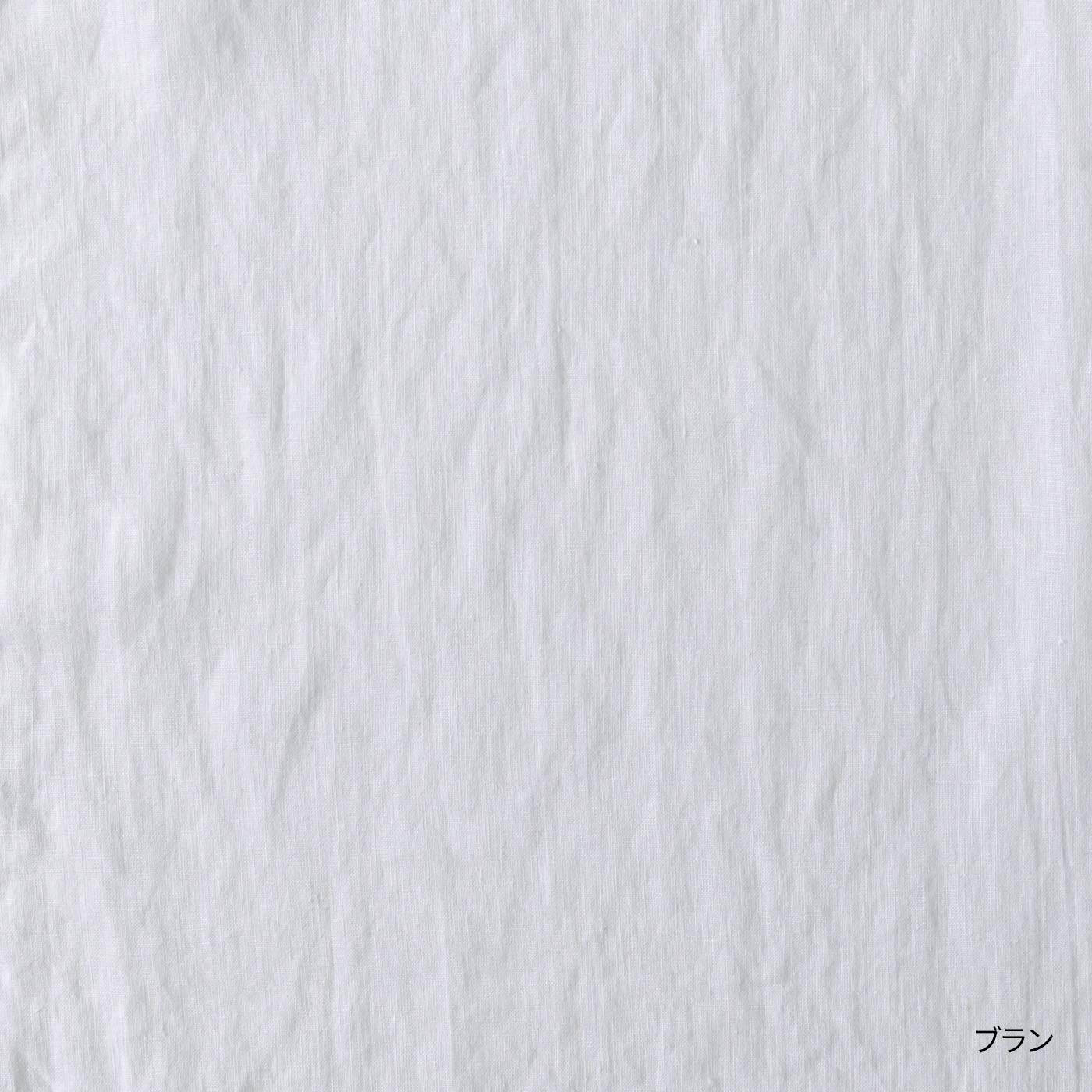 E53-6 ノーカラーブラウス _ ブラン