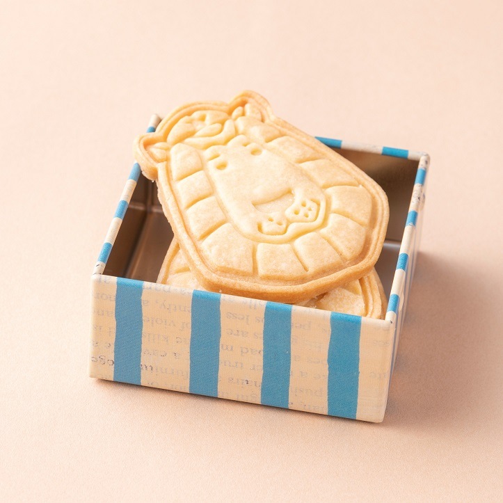 ライオンサブレのミニクッキー缶