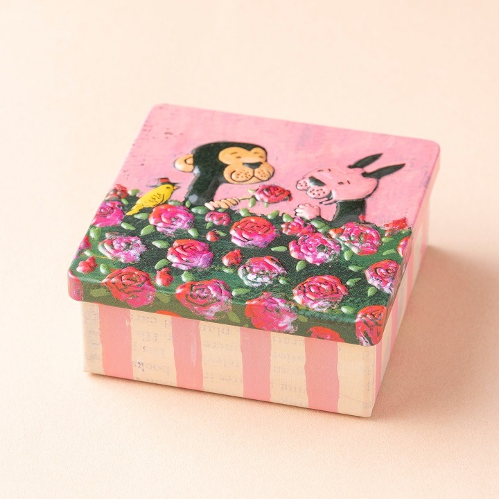 ライオンサブレのミニクッキー缶