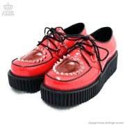 CAMEL-203 レースアップ厚底ショートブーツ／ DEMONIA(デモニア 