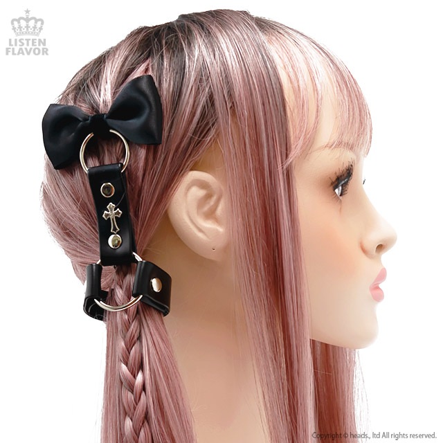 ツインテール（当時物・ミニサイズ） ツインテールハーネス 【無敵/WHITE】 ／ melonDOLL-魔法少女-｜LISTEN