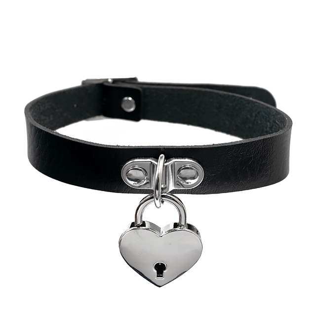 ハート南京錠チョーカー(鍵付き)｜LISTEN FLAVOR(リッスンフレーバー