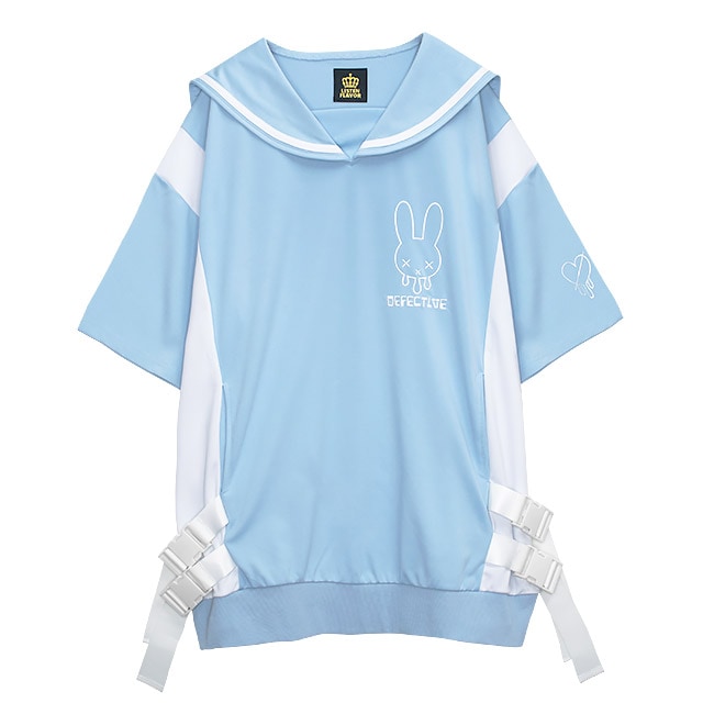 リッスンフレーバー　メルティーうさぎセーラージャージ プルオーバー メルティーうさぎセーラージャージプルオーバー【L.BLUE】｜LISTEN