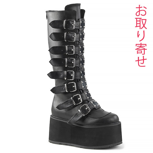 コリアグランドセール 取り寄せ BOXER-230 ブーツ【BLACK】／DEMONIA(デモニア 靴