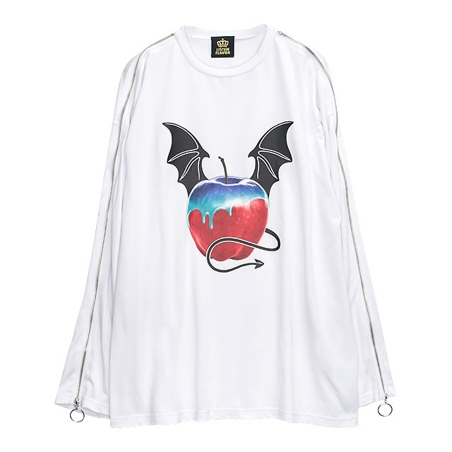 LISTEN FLAVOR����å���ե졼�С��������Υ�� ���ǥ��åץ���åȥ���T��WHITE��
