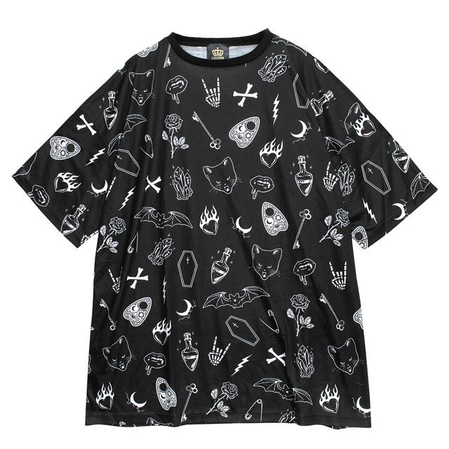 LISTEN FLAVORåե졼Сε ե륰եåBIG TġBLACKWHITE