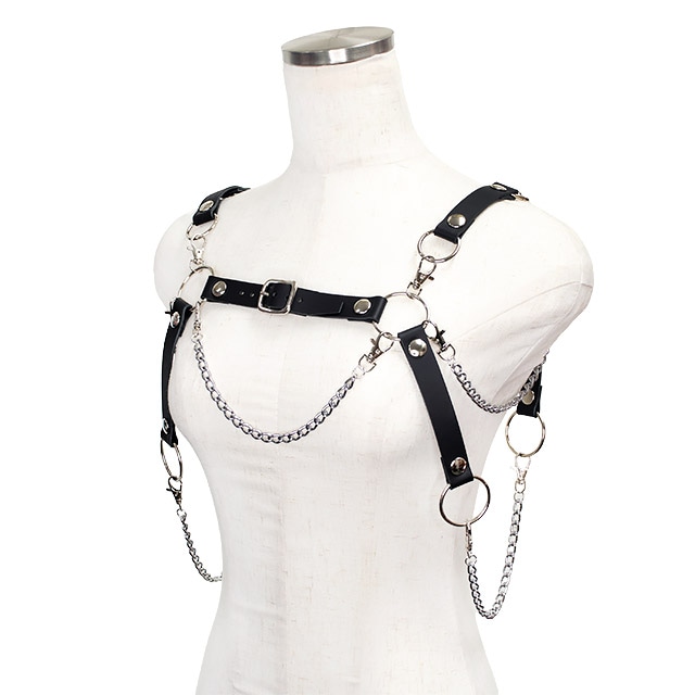 独り占めボディハーネス【BLACK-PT】/Otori.（オトリ） ｜LISTEN