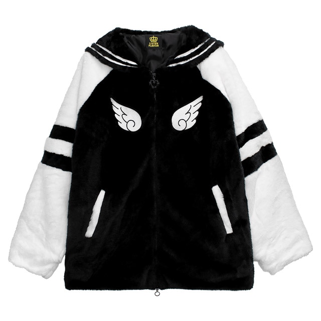 ヘヴンリーセーラーファーブルゾン【BLACK】｜LISTEN FLAVOR(リッスン