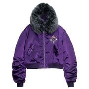 LISTEN FLAVOR����å���ե졼�С����鯤ȵ����MA-1�ա��ɥ֥륾���PURPLE��