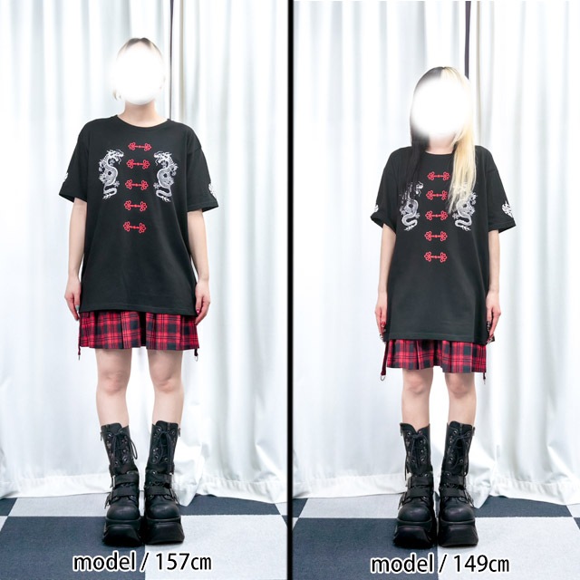 LISTEN FLAVOR����å���ե졼�С����ɥ饴����㥤��T����ġ�BLACK��RED��