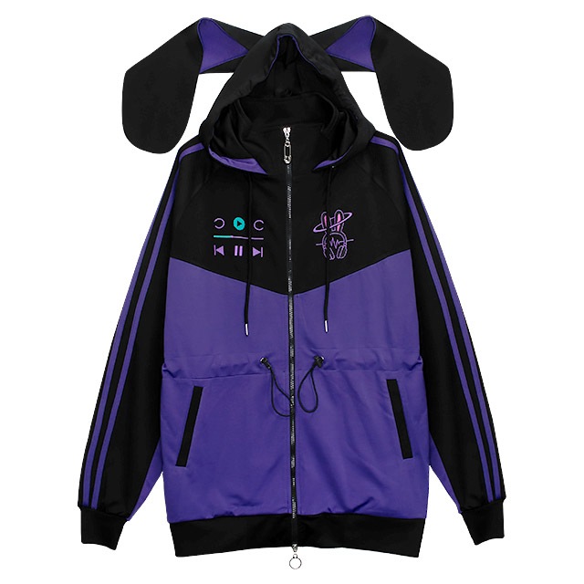 LISTEN FLAVORåե졼Сߥ饤褿 㡼ѡPURPLEBLACK