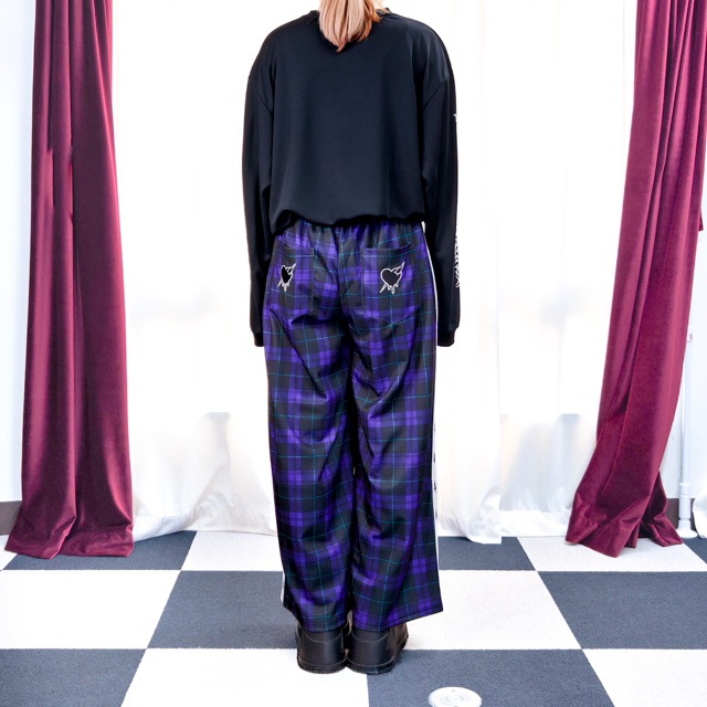 LISTEN FLAVORåե졼Сʥޤä å㡼ѥġPURPLE CHECK
