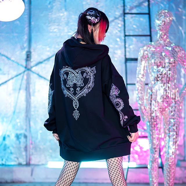 LISTEN FLAVOR����å���ե졼�С����ɥ饴��ϡ��ȥ��㥤�ʥѡ�������BLACK��NEON GREEN��