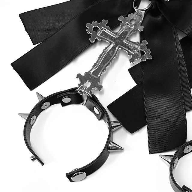 ツインテールハーネス 【十字架/BLACK】 ／ melonDOLL-魔法少女