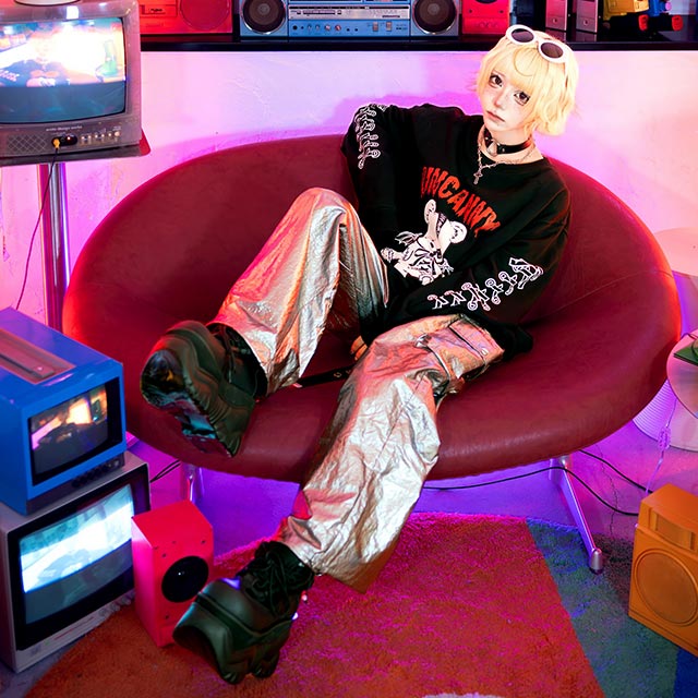 �磻�ɥ������ѥ�ġ�METALLIC��/LISTEN FLAVOR����å���ե졼�С�