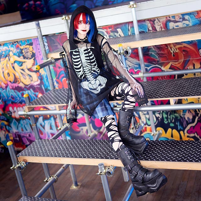 LISTEN FLAVOR����å���ե졼�С����ץ꡼�ĥ������ȥ쥤�䡼�ɥ��硼�ѥ��BLUE CHECK��