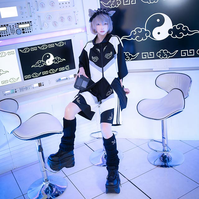 LISTEN FLAVOR����å���ե졼�С� �����С����㥤��Ⱦµ���㡼����BLACK��WHITE��