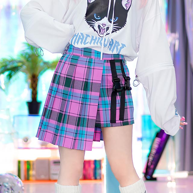 LISTEN FLAVORåե졼Сץ꡼ĥȥ쥤䡼ɥ硼ѥPINK CHECK