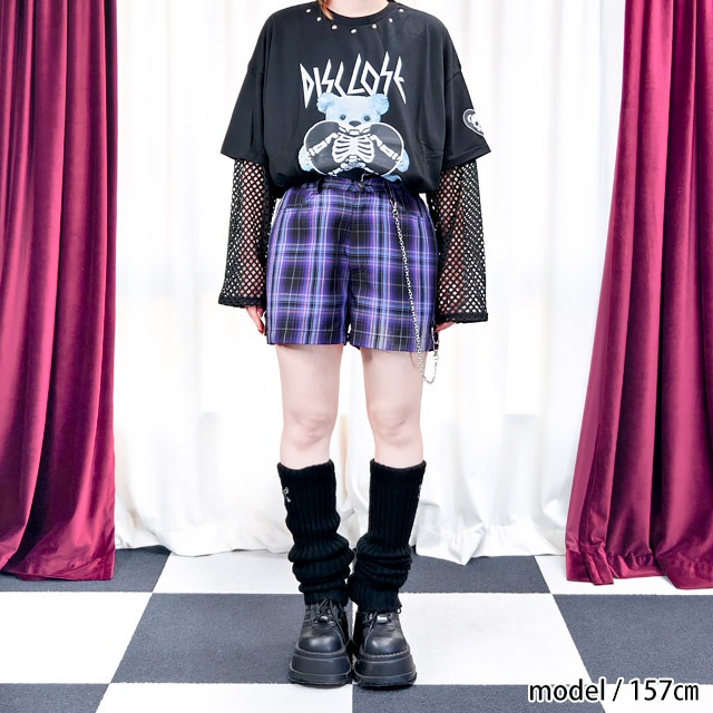 LISTEN FLAVORåե졼Сΰ2WAYѥġPURPLE CHECK