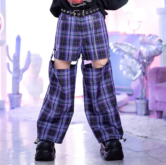 LISTEN FLAVORåե졼Сΰ2WAYѥġPURPLE CHECK