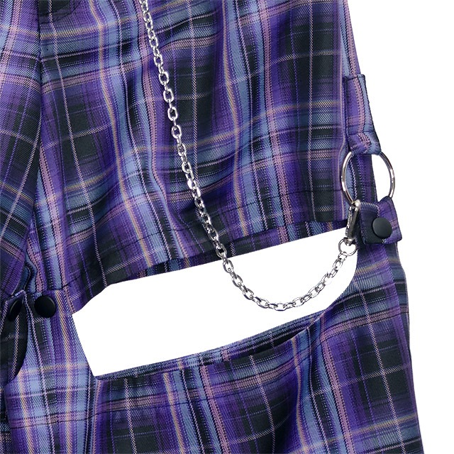 LISTEN FLAVORåե졼Сΰ2WAYѥġPURPLE CHECK