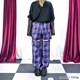 LISTEN FLAVORåե졼Сΰ2WAYѥġPURPLE CHECK