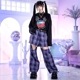 LISTEN FLAVORåե졼Сΰ2WAYѥġPURPLE CHECK
