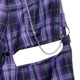 LISTEN FLAVORåե졼Сΰ2WAYѥġPURPLE CHECK